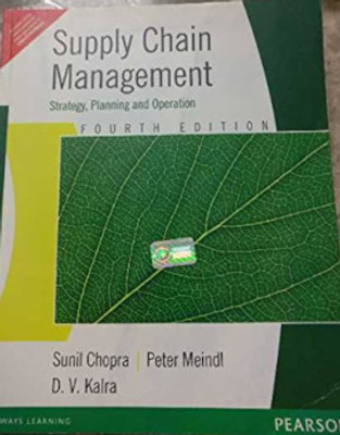 Supply Chain Management,4th Edition, Sunil Chopra -- 2010(Paperback, unknown)