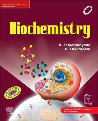Biochemistry 6th Edition By U.Satyanaryana And U. Chakrapani
Latest Edition(Paperback, u.satyanaryna, U. Chakrapani)