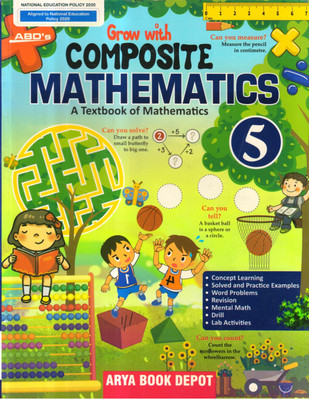Grow With COMPOSITE MATHEMATICS 5(Paperback, Kalyani Ramchandran, Swati Korde)