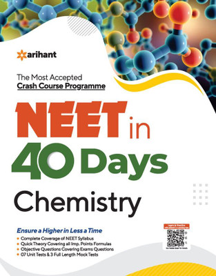 40 Days Crash Course For NEET Chemistry(Paperback, Unknown)