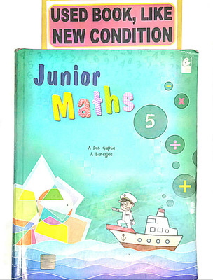 JUNIOR MATHS Class-5 (Old Book)(Paperback, Asit Das Gupta)