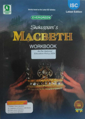 EVERGREEN ISC MACBETH - WORK BOOK (WITH MCQs)(Paperback, SHIRIN PURI LAMA)