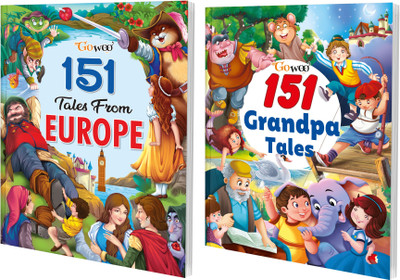 151 Tales From Europe And 151 Grandpa Tales I Set Of 2 Books I Best Collection Of Tales By Gowoo(Paperback, Manoj Publication editorial board)