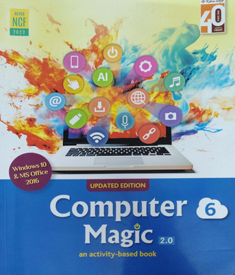 Computer Magic An Activity Based Book Class 6(Pepper back, Komal arora, Bikas arora)
