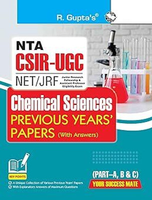 R.GUPTA Joint CSIR-UGC NET: Chemical Sciences - Previous Years' Papers (Solved) – 14 March 2024(Paperback, RPH Editorial Board)