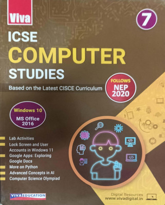 Icse Computer Studies Class 7(Pepper back, Preeti basudeva)