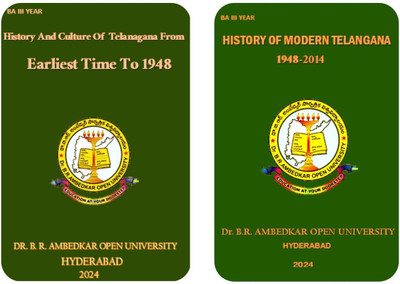 TELANAGANA STATE HISTORY AND CULTURE EARLIEST TIME TO MODERN TELANAGANA SET OF 2 BOOKS (ANCIENT TO MODERN )ENGLISH MEDIUM By Dr.B.R.AMBEDKAR OPEN UNIVERSTY For TSPSC GROUP1,2 EXAMS(Paperback, Dr.B.R.AMBEDKAR OPEN UNIVERSTY) TELANAGANA STATE HISTORY AND CULTURE EARLIEST TIME TO MODERN TELANAGANA SET OF 2 BOOKS (ANCIENT TO MODERN )ENGLISH MEDIUM By Dr.B.R.AMBEDKAR OPEN UNIVERSTY For TSPSC GROUP1,2 EXAMS(Paperback, Dr.B.R.AMBEDKAR OPEN UNIVERSTY)