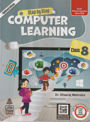 S Chand Step By Step Computer Learning Class-8(Paperback, DR DHEERAJ MALHOTRA)