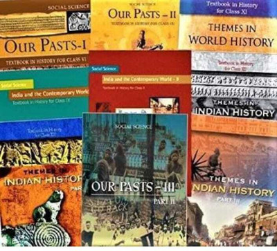 NCERT History Books Set Of Class 6 To 12Th Set For UPSC Exams (English Medium) - Latest Edition As Per NCERT/CBSE (Paperback, UNKNOWN(Paperback, National Council of Educational Research and Training)