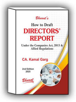 How To Draft DIRECTORS’ REPORT 2nd Edition 2025(Paperback, CA. Kamal Garg)
