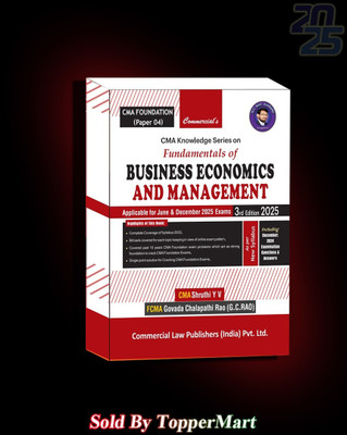 CMA Knowledge Series On Fundamentals Of Business Economics And Management CMA Foundation (Paper-4) Edition 2025(Paperback, G.C. RAO)
