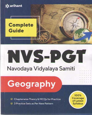 Arihant Complete Guide Nvs-Pgt Navodaya Vidyalaya Samiti Geography(Paperback, ARIHANT EXPERT TEAM)