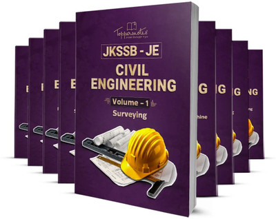 JKSSB JE Civil Engineering Exam Preparation Study Material Notes English Medium Set Of Books, Latest Edition(Perfect Paperback, TOPPERSNOTES)