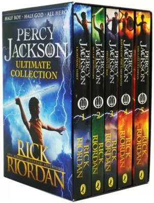 Percy Jackson Complete Series Of 5 Books Set(Paperback, Rick Riordan)