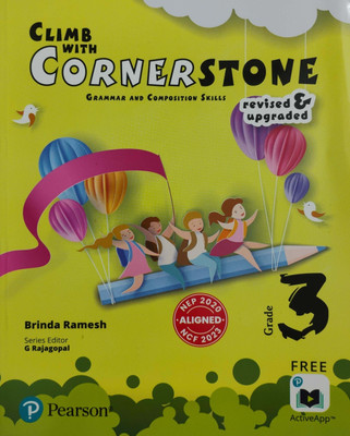 Climb With Corner Stone Grammar And Composition Skills Class 3(Paperback, Brinda Ramesh)