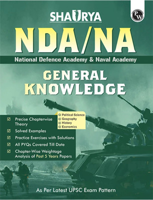 PW Shaurya NDA/NA General Ability General Knowledge Book | National Defence Academy & Naval Academy Entrance Examination For 2024(Paperback, PHYSICS WALLAH)