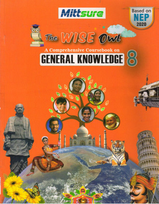 Mittsure, The Wise Owl A Comprehensive Coursebook On GENERAL KNOWLEDGE - 8(Paperback, Seema Vashishth)