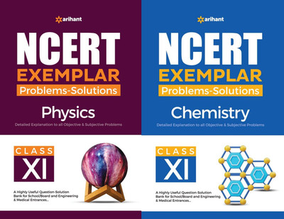 Arihant Class 11 - NCERT Exempler - Problems-Solutions - Physics + Chemistry - Combo Set Of 2 Books - 2023-24(Paperback, ARIHANT CBSE EXPEART TEAM) Arihant Class 11 - NCERT Exempler - Problems-Solutions - Physics + Chemistry - Combo Set Of 2 Books - 2023-24(Paperback, ARIHANT CBSE EXPEART TEAM)