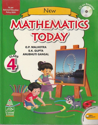 S Chand Mathematics Today Class-4(Paperback, O.P MALHOTRA)