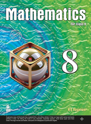 Mathematics For Class 8 - CBSE - By R.S. Aggarwal | 2025-26 Examination |(Paperback, R.S. Aggarwal)