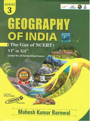 Geography Of India ( The Gist Of NCERT ) By Mahesh Kumar Barnwal (Edition-2022)(Paperback, Mahesh Kumar Barnwal)