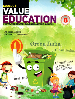 Edulogy Value Education, Life Skill & Personality Development For Class-8(Paperback, Sara Charles)