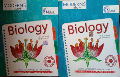 Modern's Abc Biology Class 12 (2017-18 Edition) Volume 1 & 2, Old Edition But Not Used(Paperback, B. B. Arora, A. K. Sabharwal)
