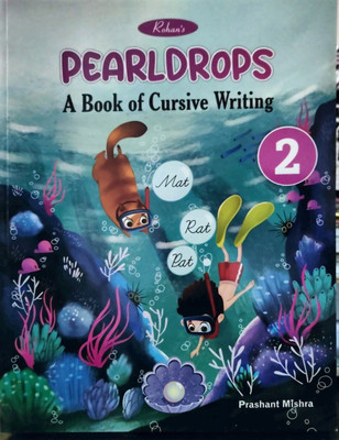 Rohans Pearldrops Cursive Writing Class - 4(Paperback, T)