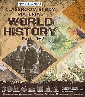 Vision IAS GS Foundation Paper I World History Part I+II Class Room Study Material Printed Notes 2022 Perfect Paperback(Paperback, Vision IAS) Vision IAS GS Foundation Paper I World History Part I+II Class Room Study Material Printed Notes 2022 Perfect Paperback(Paperback, Vision IAS)