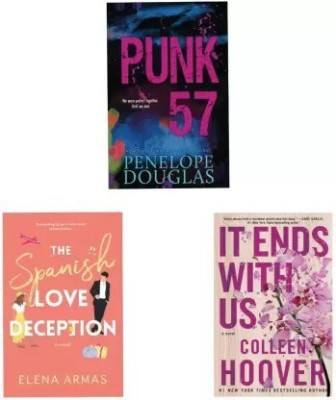 Punk 57 + The Spanish Love Deception+ It Ends With Us -Paperback 1 January 2022 (Paperback, Colleen Hoover, Penelope Douglas, Elena Armas)(Paperback, Colleen Hoover, Penelope Douglas, Elena Armas)