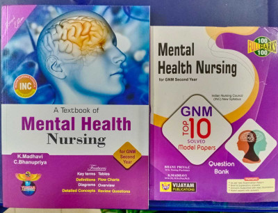 A Textbook Of Mental Health Nursing For GNM Second Year Along With Top-10 Solved Model Papers(Paperback, C. Bhanu Priya & K. Madhavi)