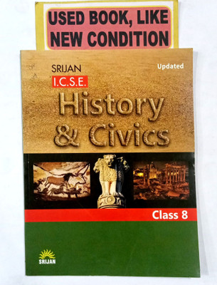 Srijan Icse History And Civics Class-8(Old Book)(Paperback, CHANDANA SARKAR)