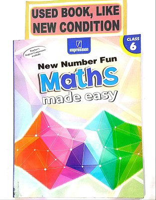 NEW NUMBER FUN MATHS Class-6 (Old Book)(Paperback, A. R. Kumar)