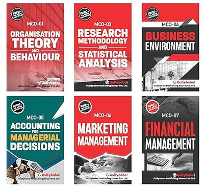 GULLYBABA Self Help Book For IGNOU - M.COM Second Year - English Medium : MCO-1 | MCO-3 | MCO-4 | MCO-5 | MCO-6 | MCO-7 (With Previous Years Solved Question Papers & Important Exam Notes) - LATEST EDITION - COMBO SET OF 6 BOOKS [Paperback] Gullybaba Panel [Paperback] Gullybaba Panel Paperback – Big 