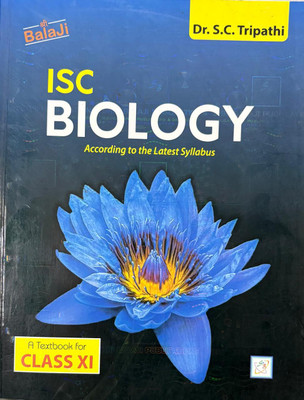 Balaji, ISC Biology A Textbook For Class 11(Paperback, Dr. S. C. Tripathi)