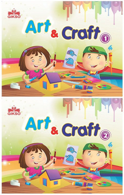 GIKSO Combo Of Art And Craft 1 And 2(Paperback, GIKSO)