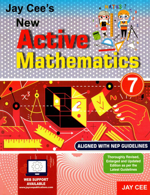 Jay Cee's New Active Mathematics - 7(Paperback, SUJATA SHRIVASTAVA)