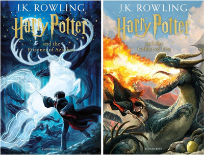 Harry Potter 2 Book Set : Harry Potter And The Prisoner Of Azkaban + Harry Potter And The Goblet Of Fire(Paperback, J K Rowling) Harry Potter 2 Book Set : Harry Potter And The Prisoner Of Azkaban + Harry Potter And The Goblet Of Fire(Paperback, J K Rowling)
