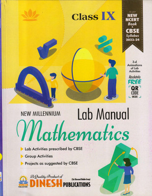 New Millennium Lab Manual Mathematics Class - 9 CBSE Syllabus 2023-2024(Paperback, Dinesh)