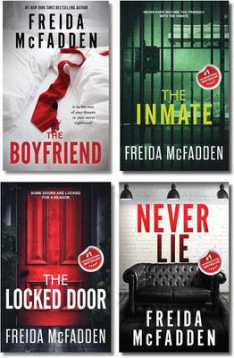 The Boyfriend, The Inmate, The Locked Door, Never Lie, Freida McFadden(Paperback, Freida McFadden)