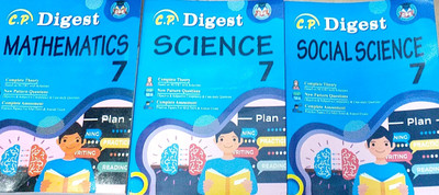 CP Digest Combo Class 7 Mathematics &Science Social & Science Based On NCERT Syllabus(Paperback, Others, Convent Publications)