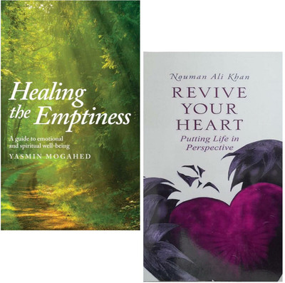 Healing The Emptiness & Revive Your Heart ( Putting Life In Perspective ) Two Books Set In English Language Indian Good Printed Quality(Paperback, YASMIN MOGAHED, NAUMAN ALI KHAN) Healing The Emptiness & Revive Your Heart ( Putting Life In Perspective ) Two Books Set In English Language Indian Good Printed Quality(Paperback, YASMIN MOGAHED, NAUMAN ALI KHAN)