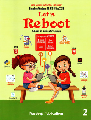 Navdeep, Let's Reboot(A Book On Computer Science) Class - 2(Paperback, ARUN SONI, Dr. SABHYATA SONI)