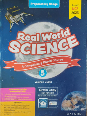 Real World Science A Competency Based Course Class 5(Pepper back, Vaishali gupta)