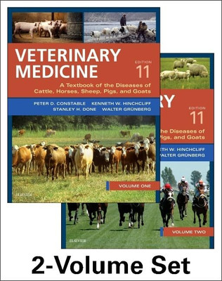Veterinary Medicine: A Textbook Of The Diseases Of Cattle, Horses, Sheep, Pigs And Goats - Two-Volume Set 11th Edition(Hardcover, Peter D. Constable BVSc MS PhD Dipl ACVIM)