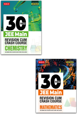 MTG 30 Days JEE Main Revision Cum Crash Course Chemistry & Mathematics Book For 2026 Exam | JEE Main 2025 Previous Years Solved Question Paper Included | Based On JEE Main Latest Pattern (Set Of 2 Books)(Paperback, MTG Editorial Board)