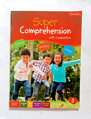 Super Comprehension With Composition Class-3(Paperback, Charu Rekha)