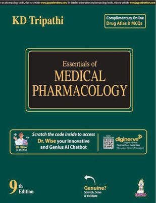 Essentials Of Medical Pharmacology (Covering Competency-Based NMC Curriculum)(Hardcover, KD Tripathi)