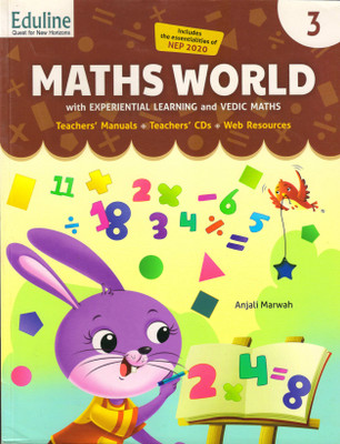 Eduline Maths World Class - 3(Paperback, ANJALI MARWAH)