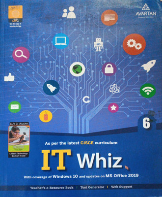 It Whiz Cisce Class 6(Pepper back, Avartan book)